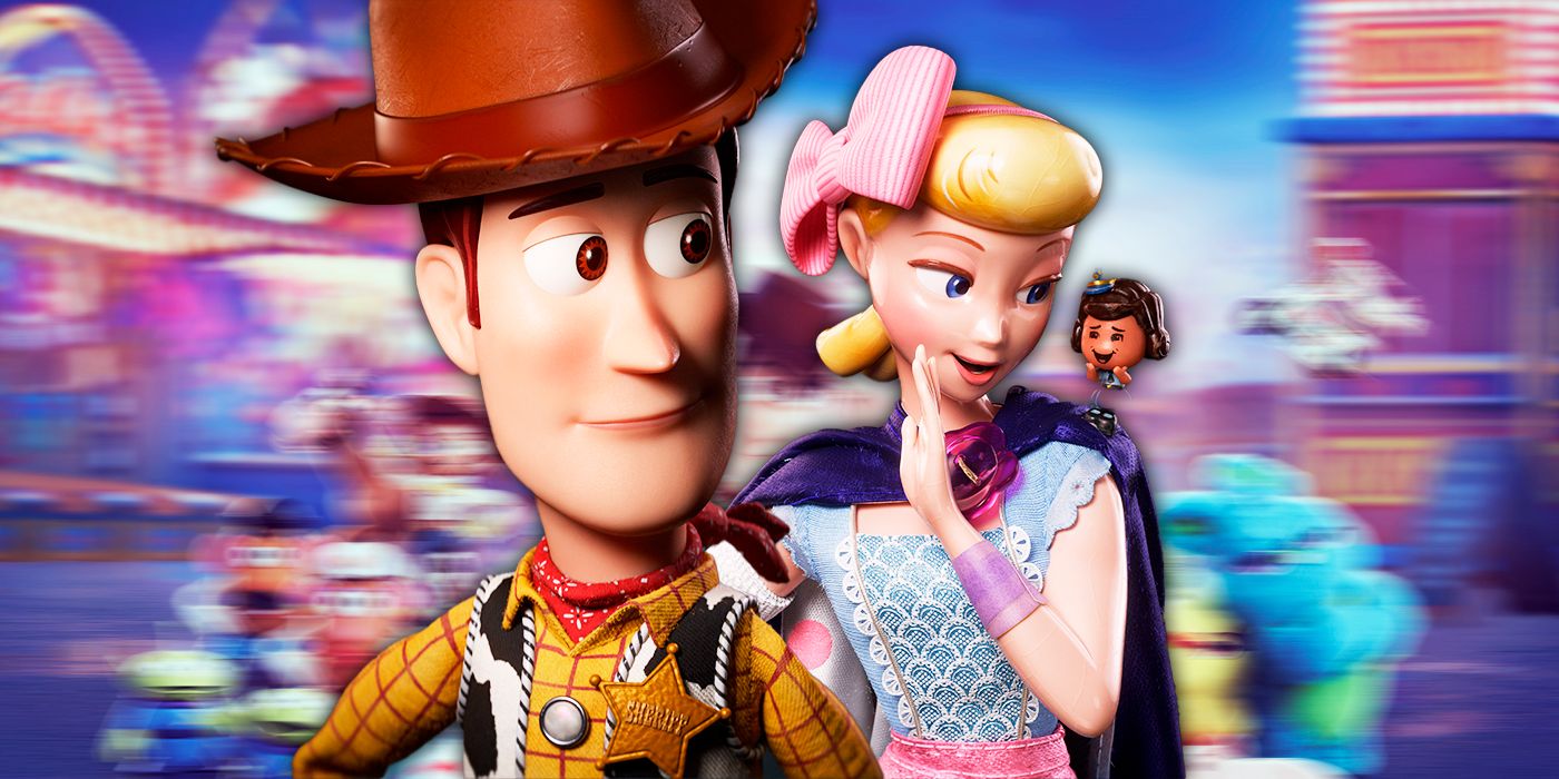 Bo Peep y Woody of Toy Story 4