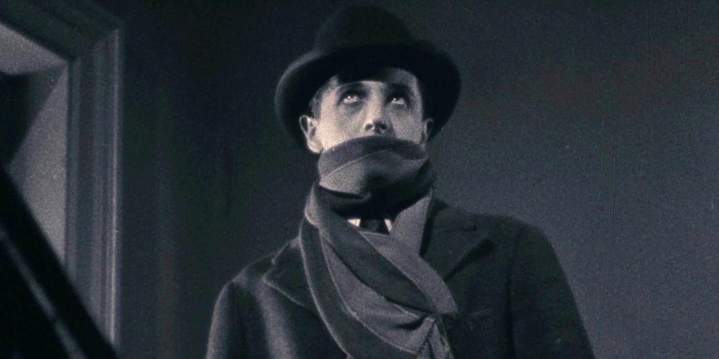 Ivor Novella as The Lodger in The Lodge A Story of the London Fog