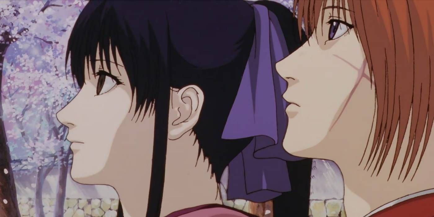 Kaoru and Kenshin in Rurouni Kenshin Reflection