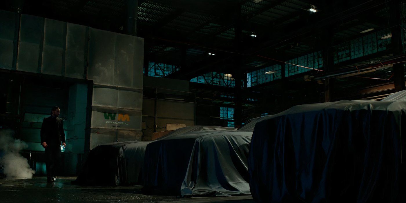 Keanu Reeves viene por su auto en John Wick 2.