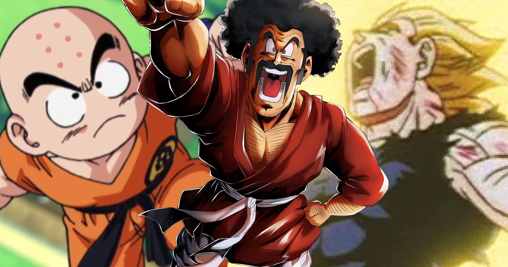 Kid Krillin vs Kid Goku, Hercule y Super Saiyan Majin Vegeta