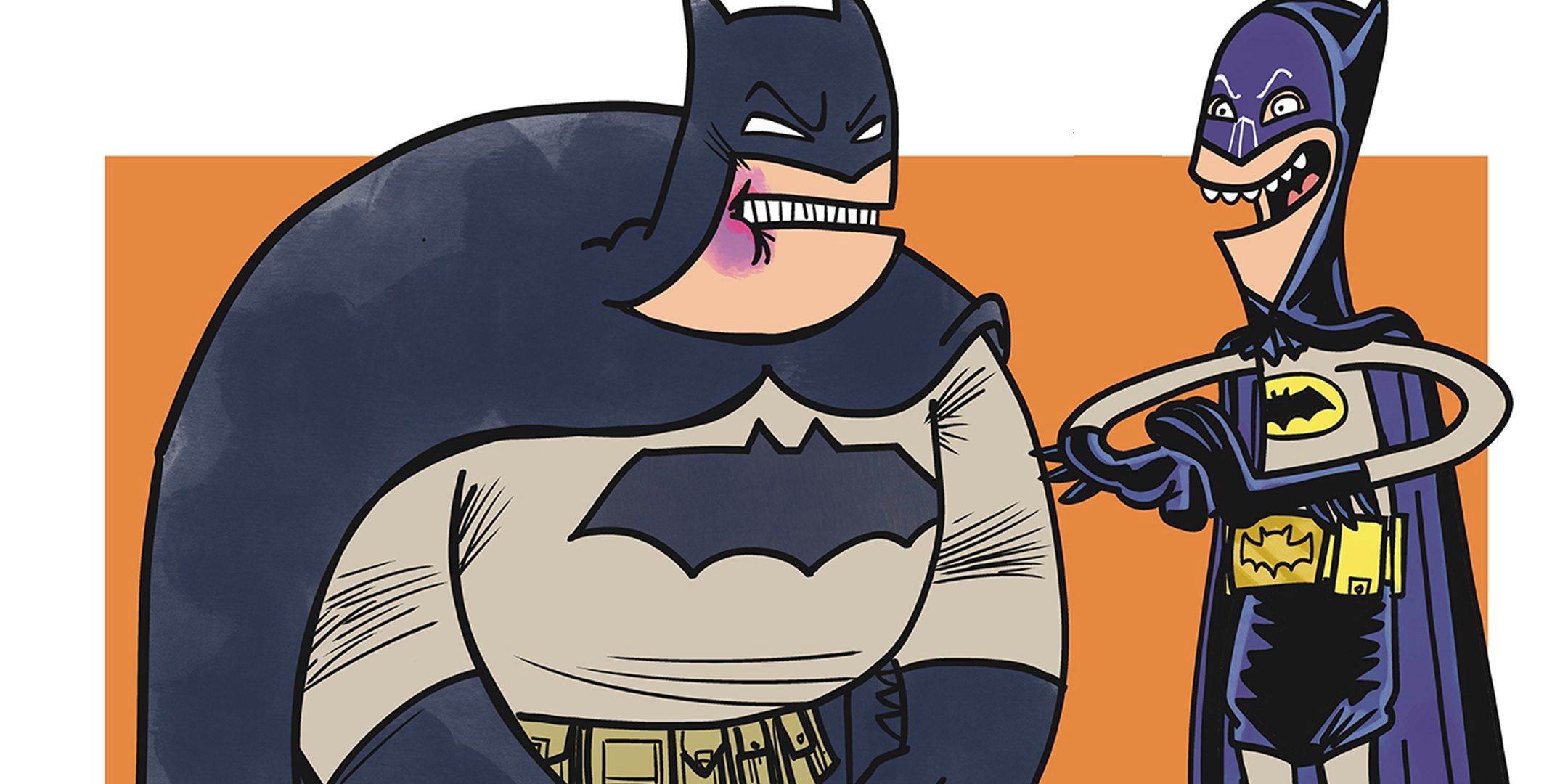 Batman meeting Batman of Adam West