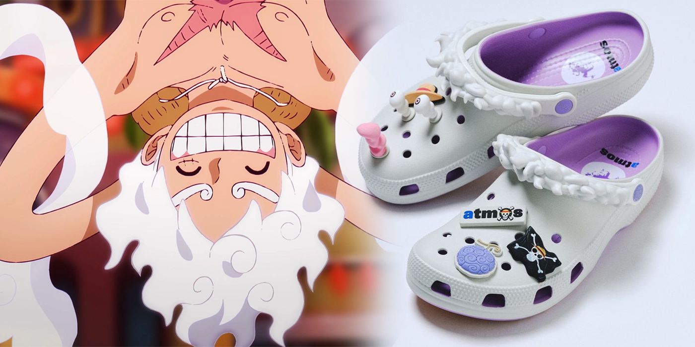 Crocs Classic Clog ONE PIECE x atmos Luffy Gear 5 Men's