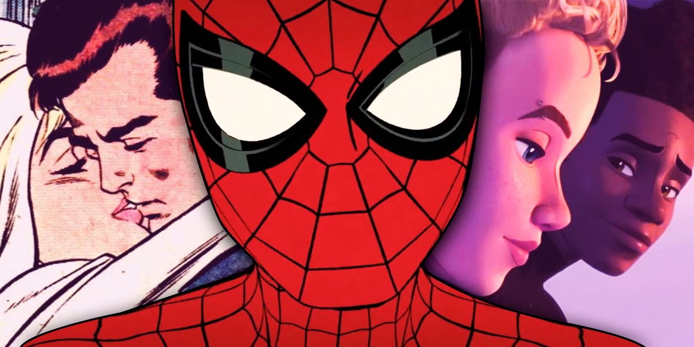 Su amigable vecindario Spider-Man con Gwen y Peter en cómics y películas