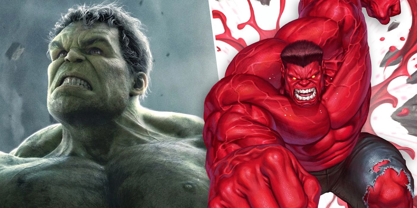 MCU Hulk and Red Hulk