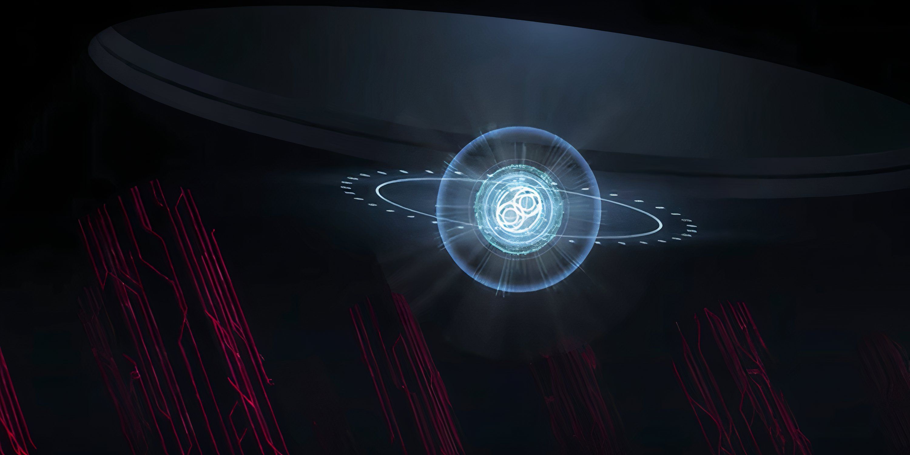 The Sapientia AI activates in Moonrise Season 1