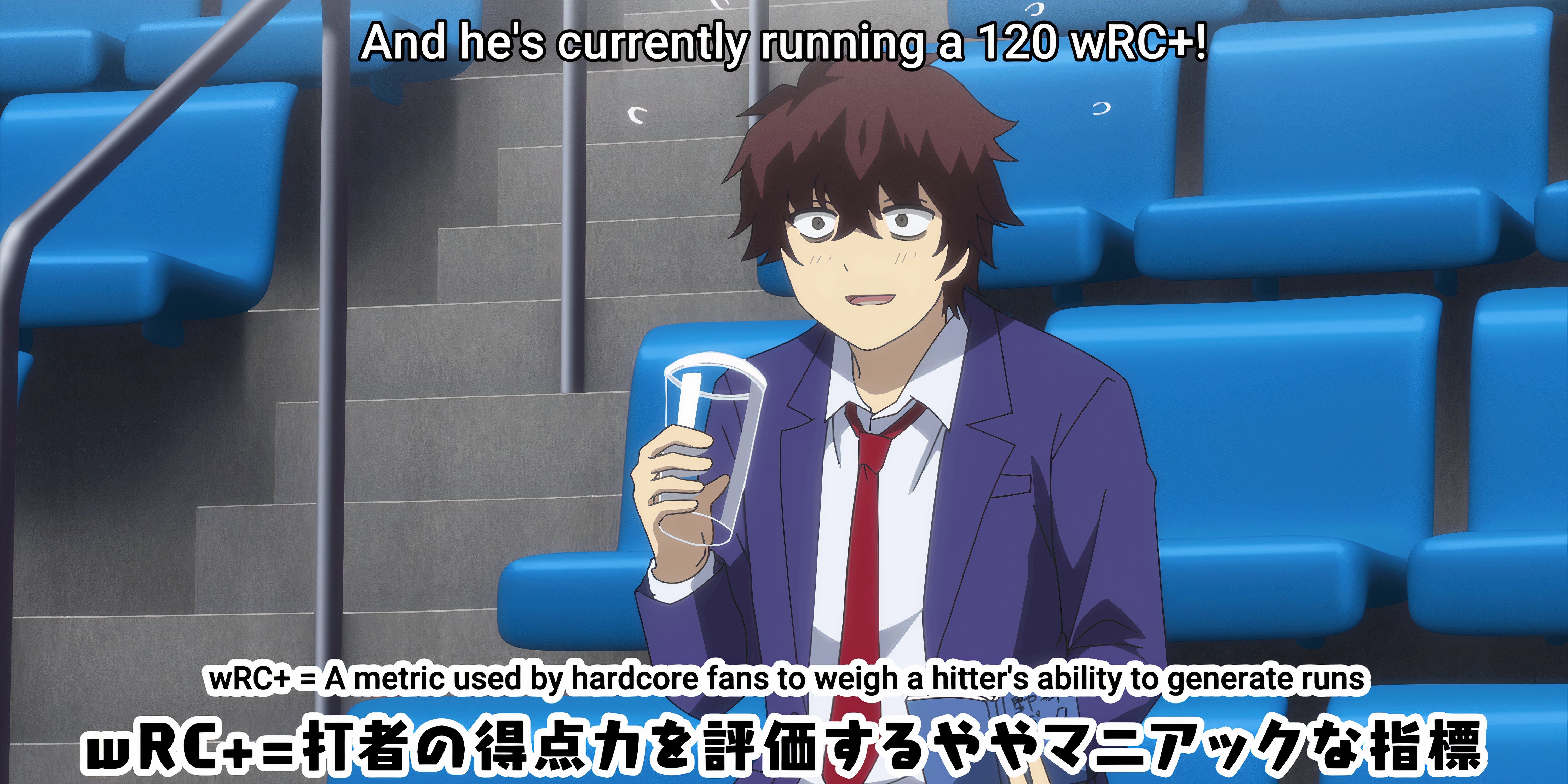 Murata Talks about Baseball Statistics
