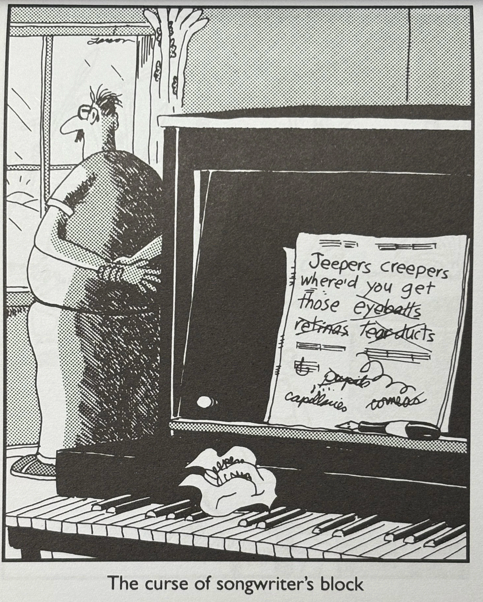 Johnny Mercer Struggles To Write Jeepers Creepers