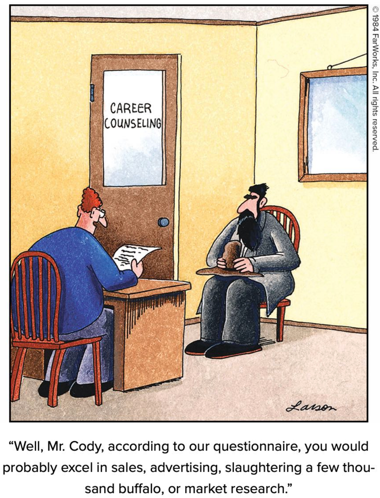 Buffalo Bill Considers a Marketing Career