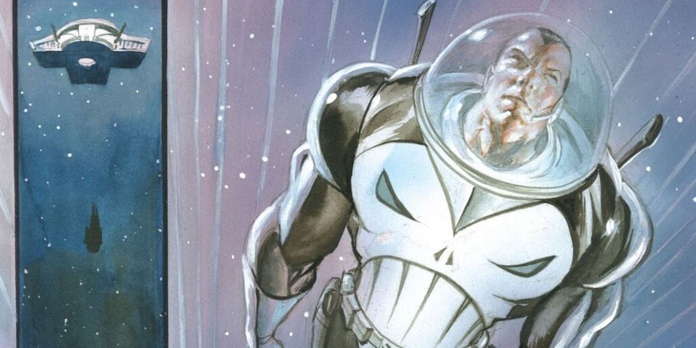 Punisher in a space suit