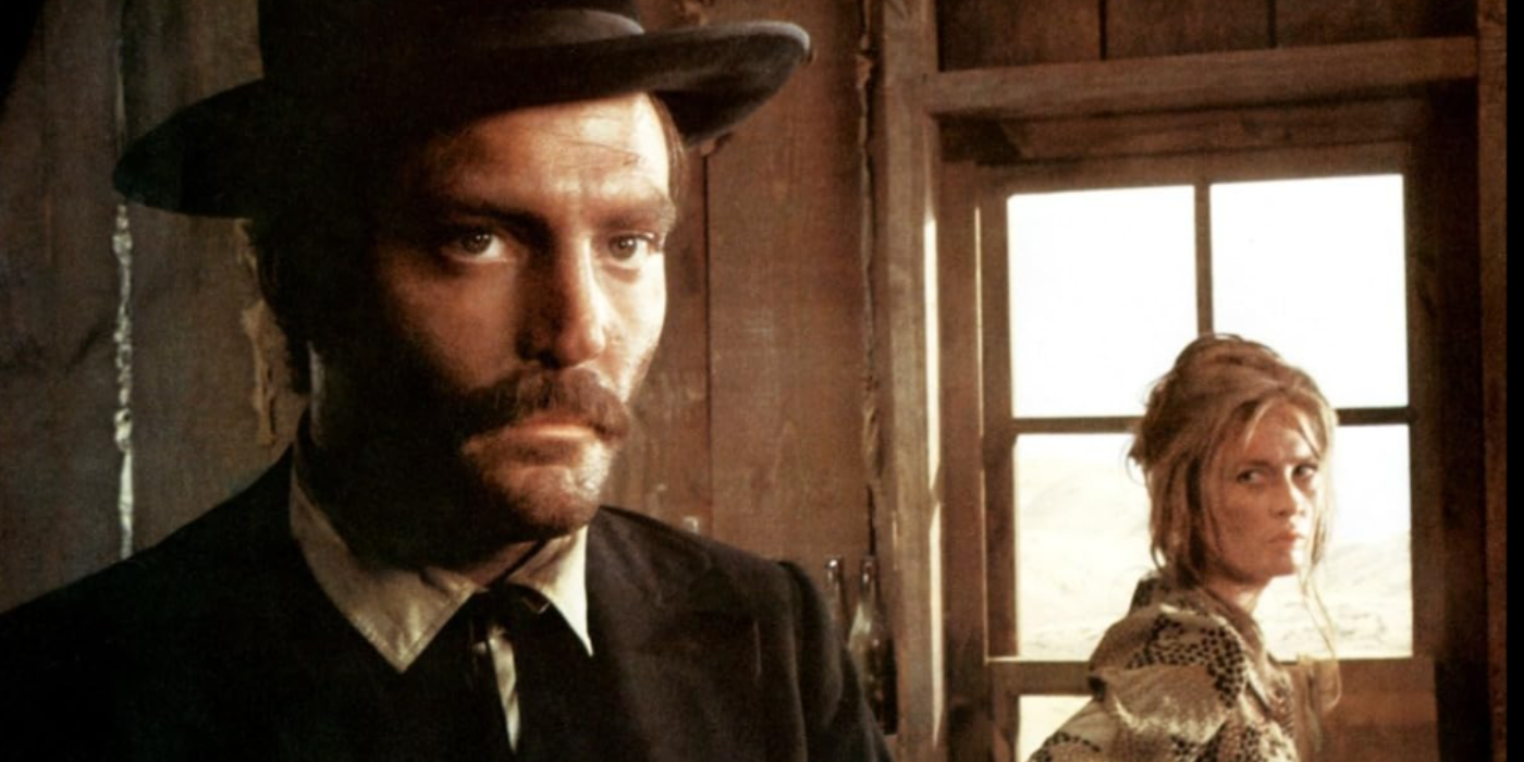 Stacy Keach and Faye Dunaway in 