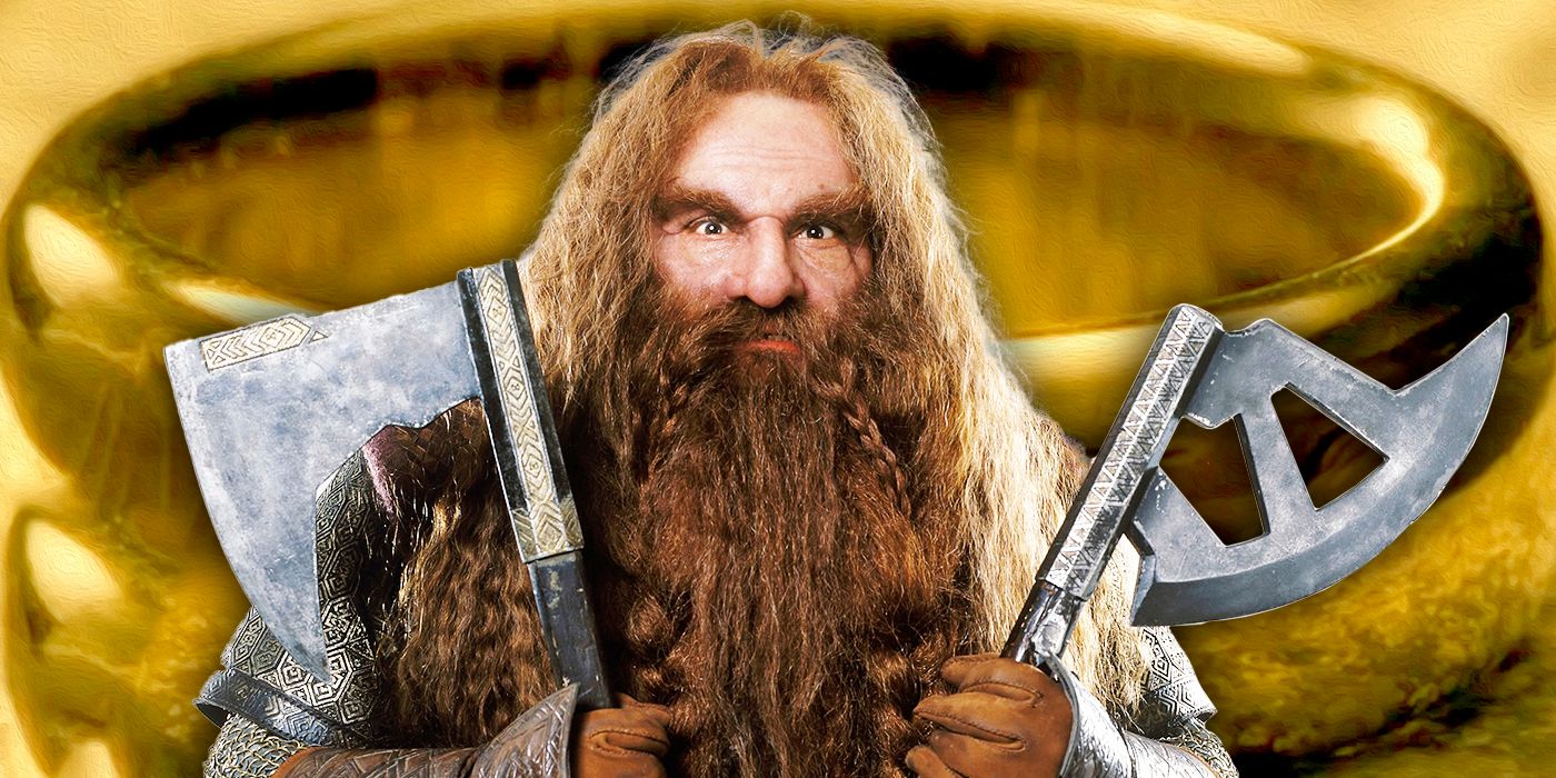 Gimli and the One Ring in the council of Elrond
