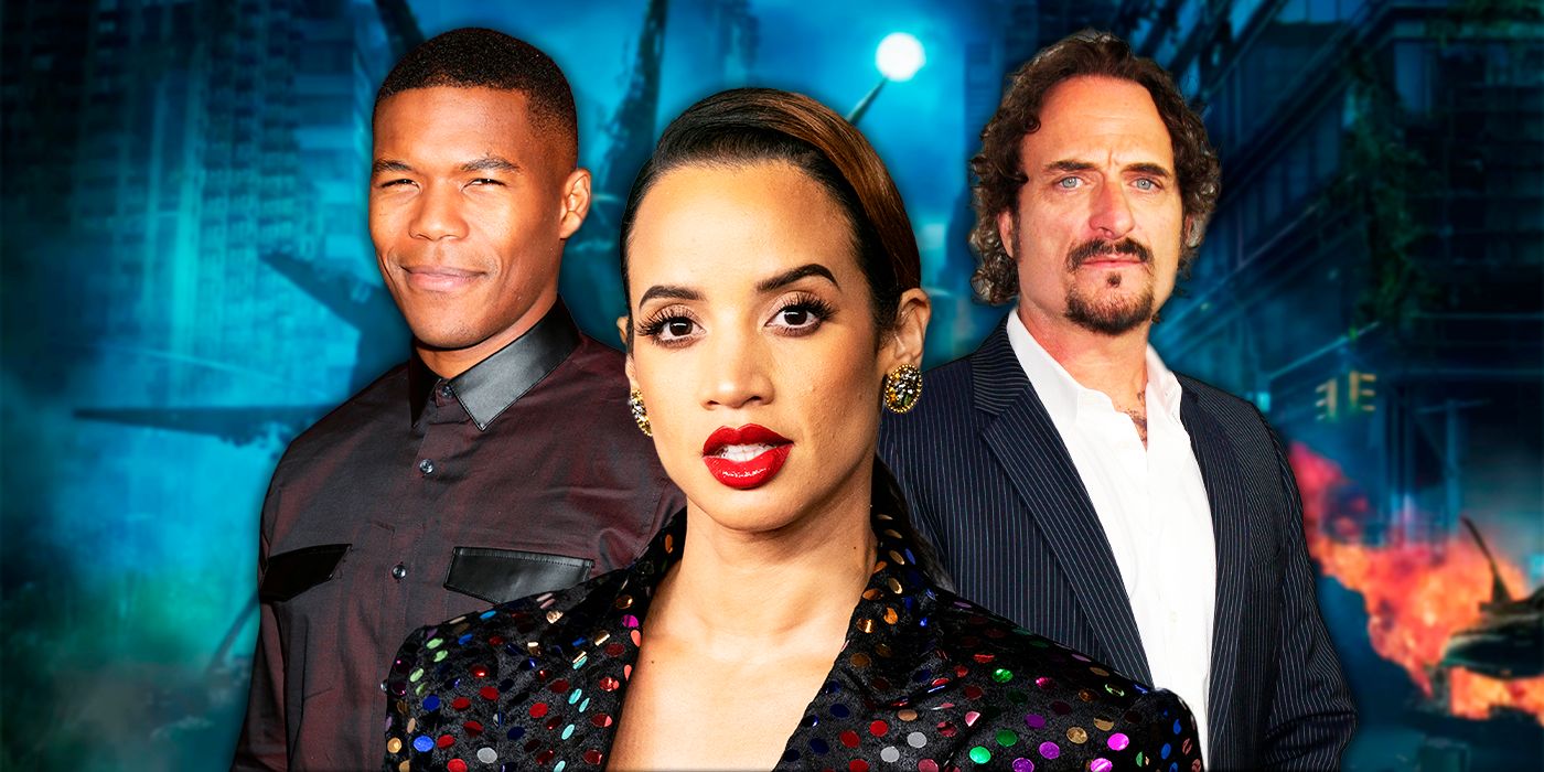 Gaius Charles. Dascha Polanco and Kim Coates ahead of The Walking Dead: Dead City poster