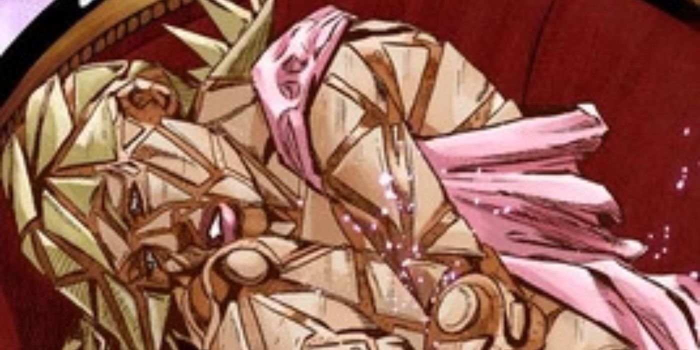 Lucy Steel Imbued with the Holy Corpse's Power in Jojo Part 7