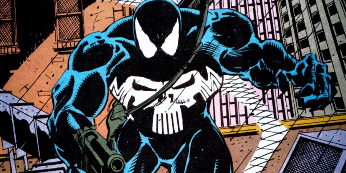 Punisher in Venom suit