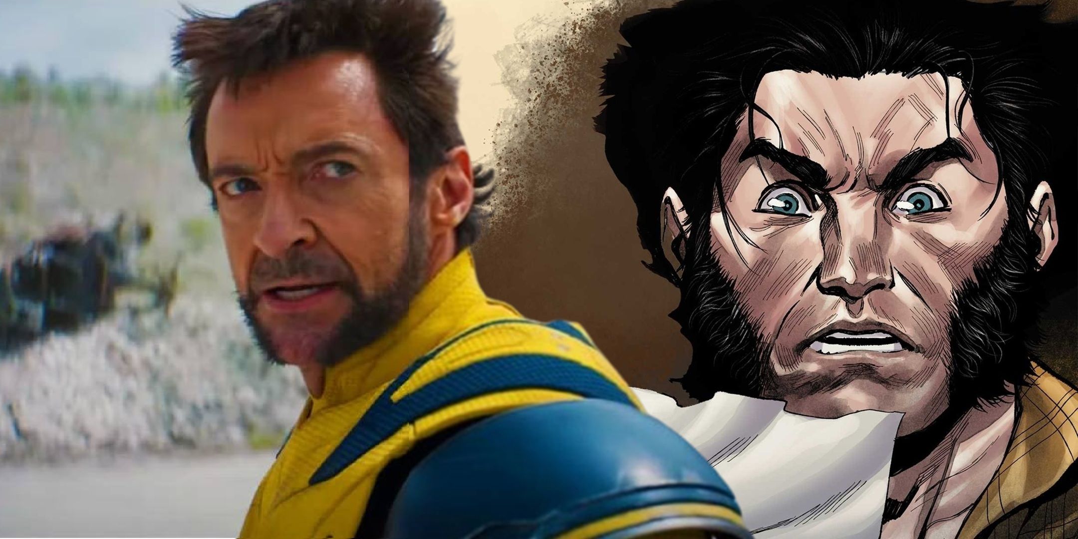 Wolverine se queda a su lado conmocionado