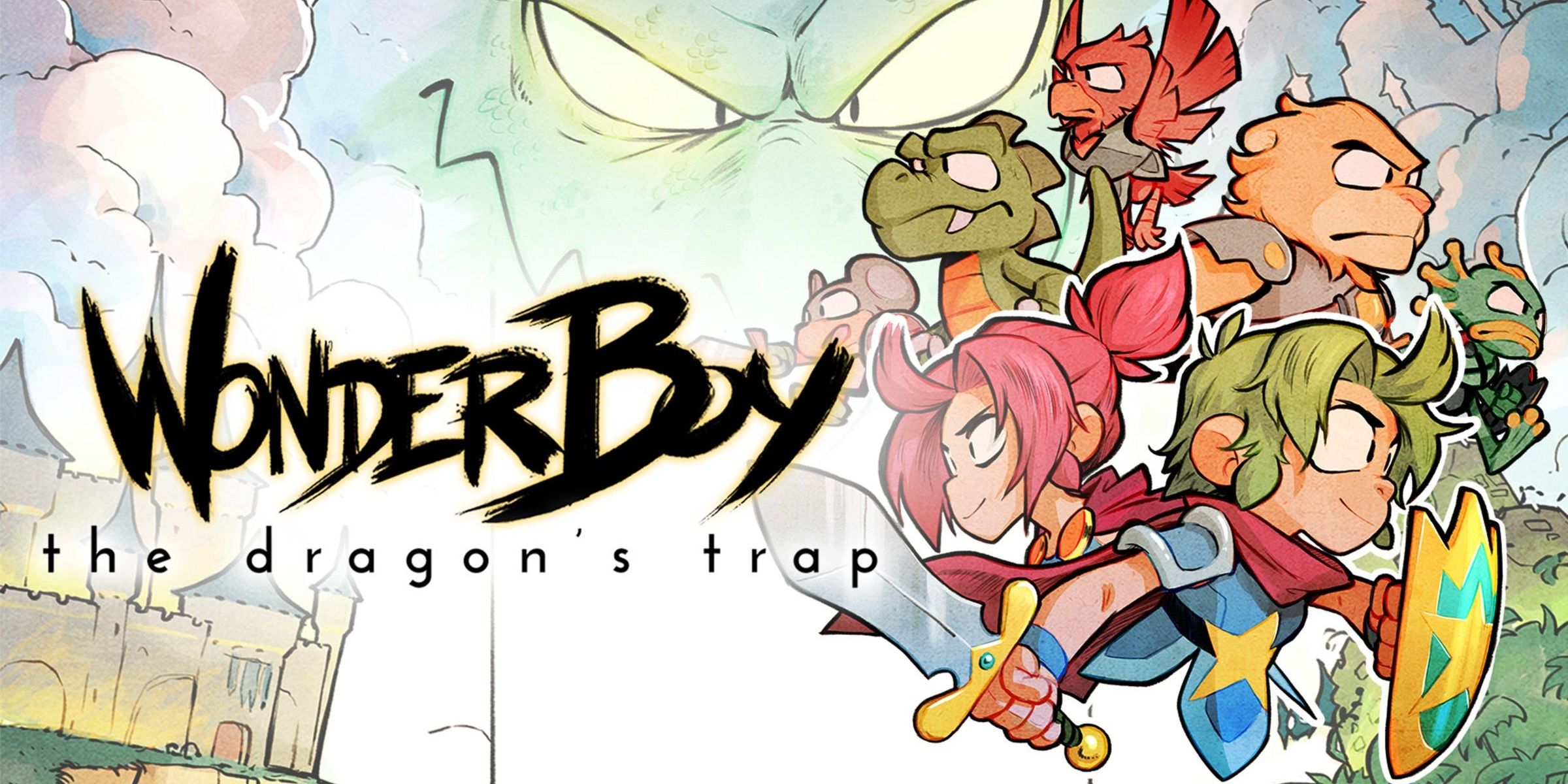 Wonder Boy The Dragon's Trap Banner