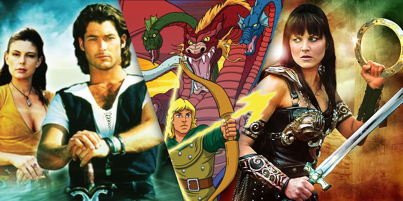 Princesa Warrior Xena, The Adventures of Sinbad, Dungeons and Dragons Animated-1