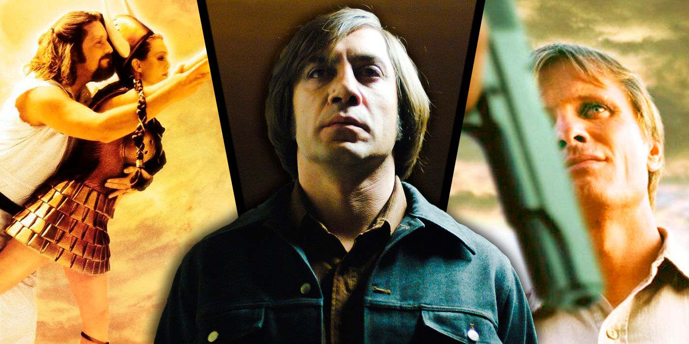 the big lebowski, no country for old men and A History of Violence