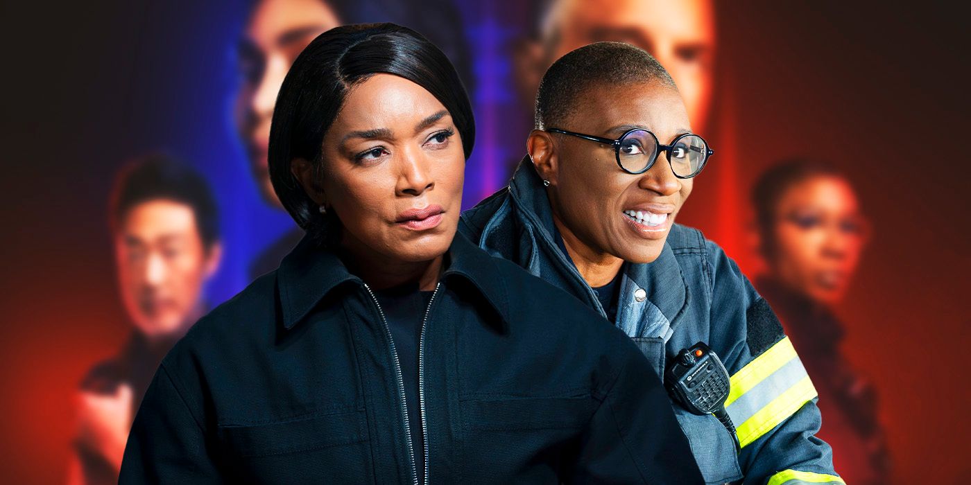 Athena Grant (Angela Bassett) and Henrietta Wilson (Aisha Hinds) on 9-1-1