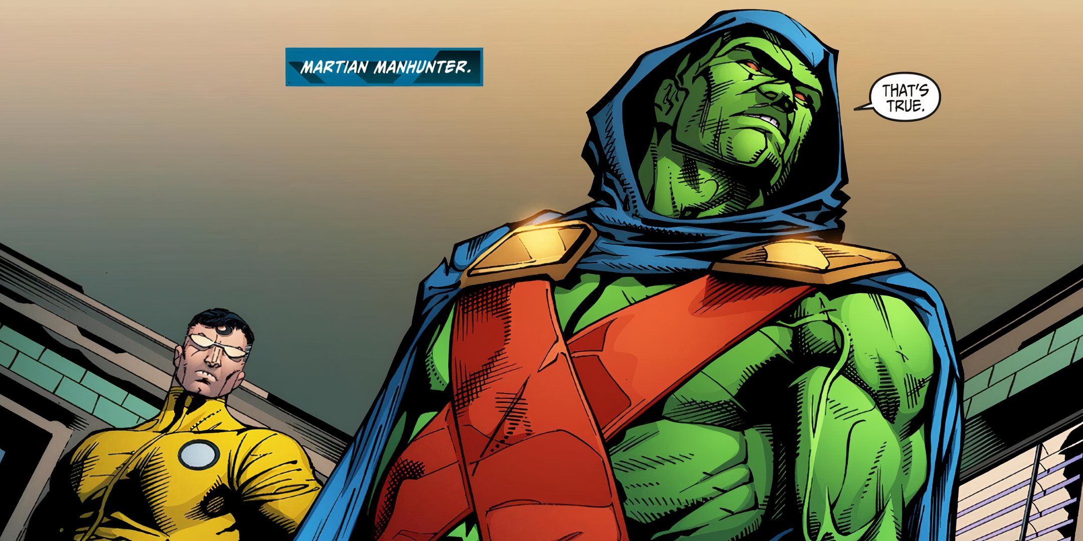 Martian Manhunter reveals himself in Superman Beyond chapter 13