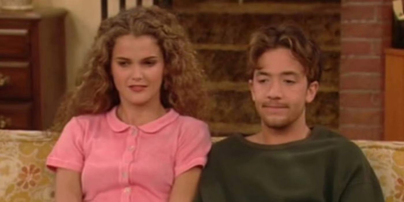April and Bud sitting next to each other in Radio Free Trumaine