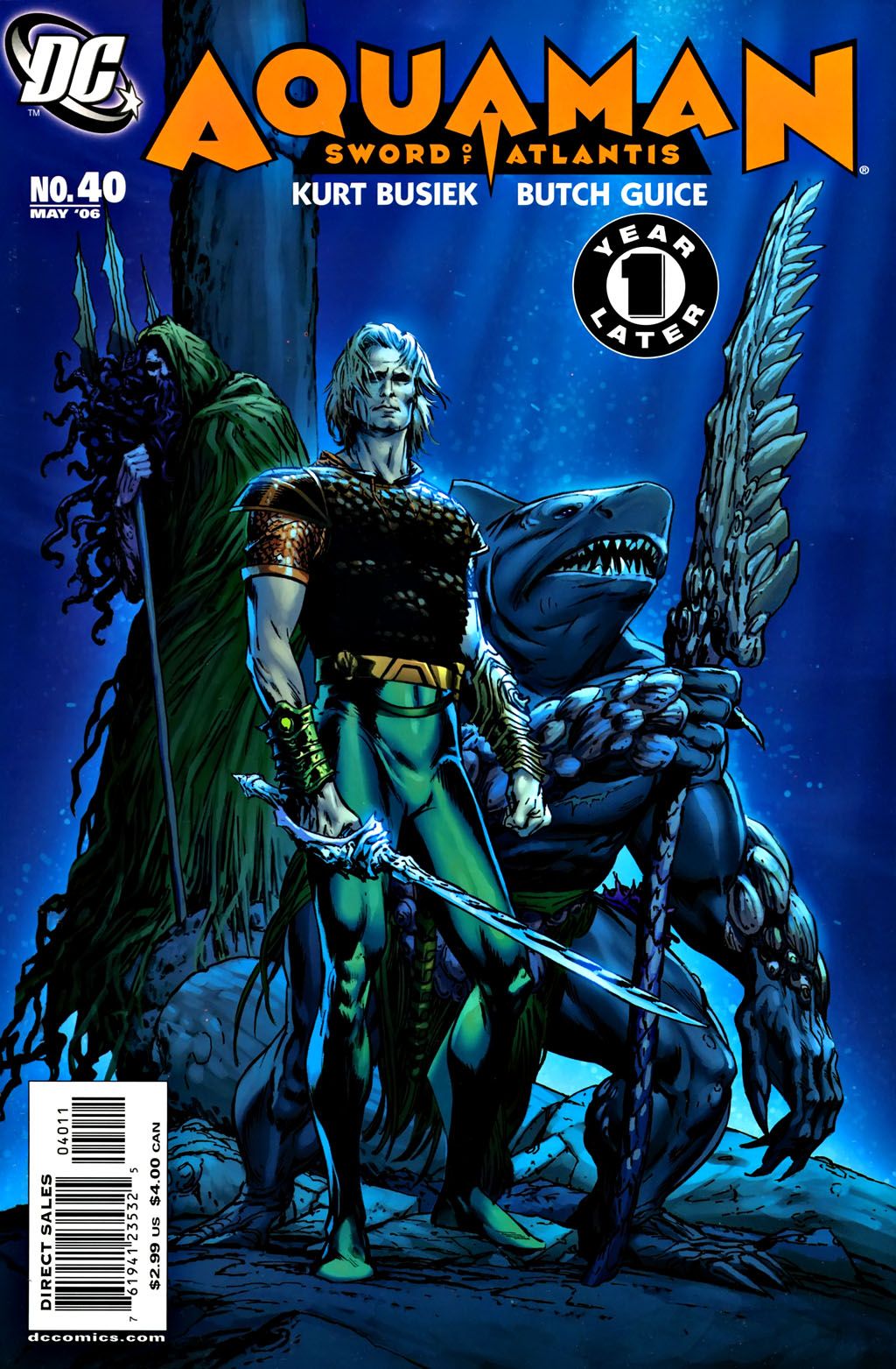 The cover of Aquaman #40