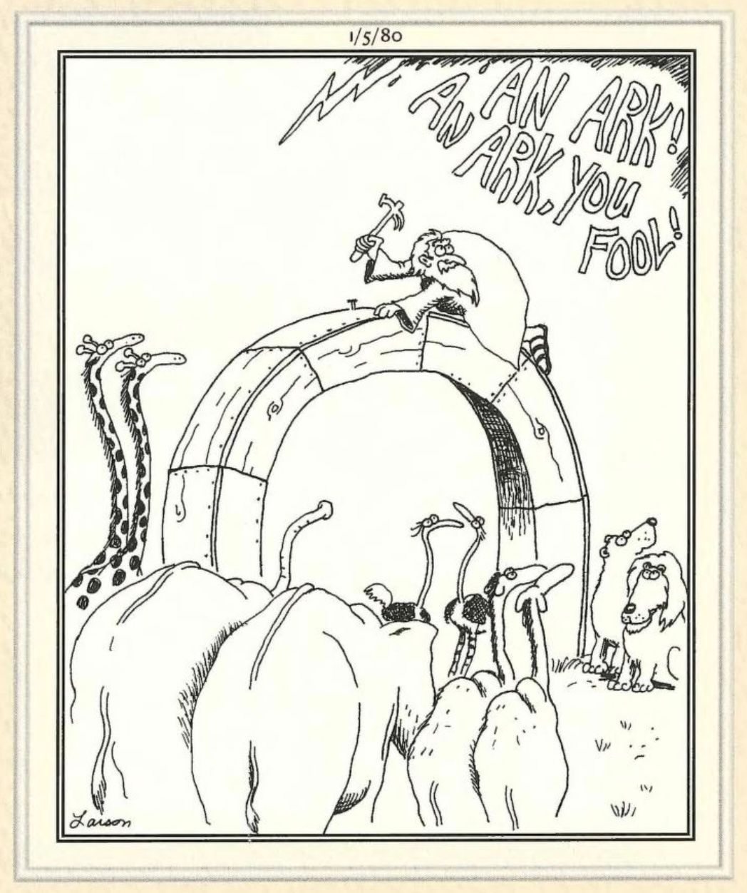 10 Cómics de The Far Side de 1980 que Prueban que Gary Larson es un ...