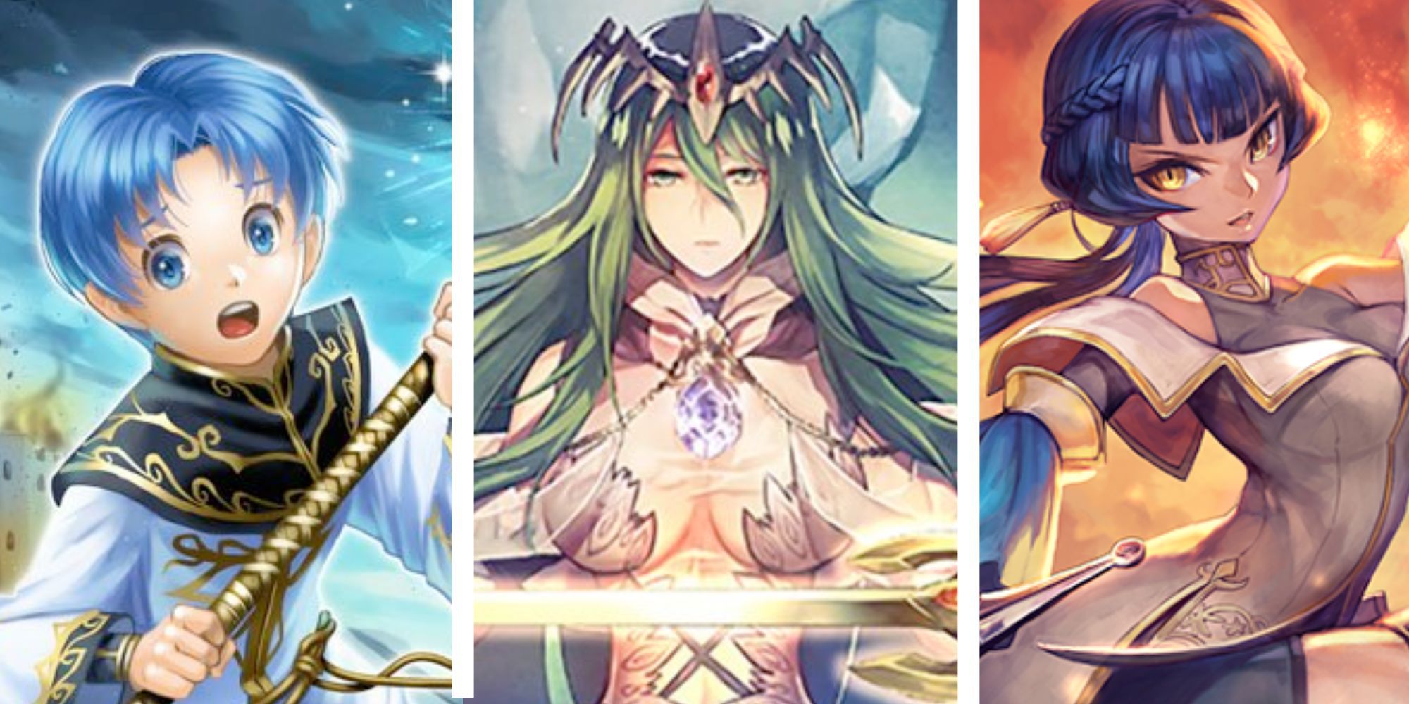 Artwork of Charlot, Nagi and Athena