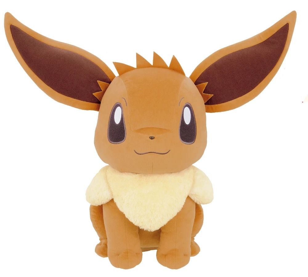 The Giant Eevee plush present from the I ♥ Eevee series.