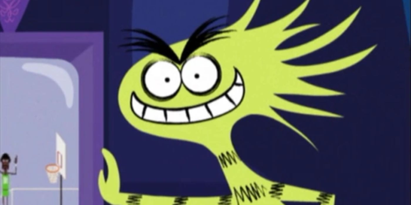 Bendy smiles in Foster's Home for Imaginary Friends.