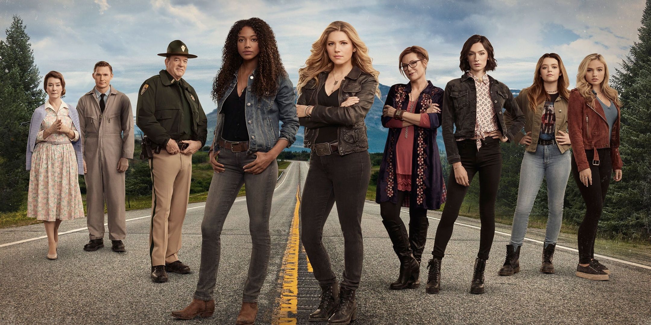 The cast of Big Sky