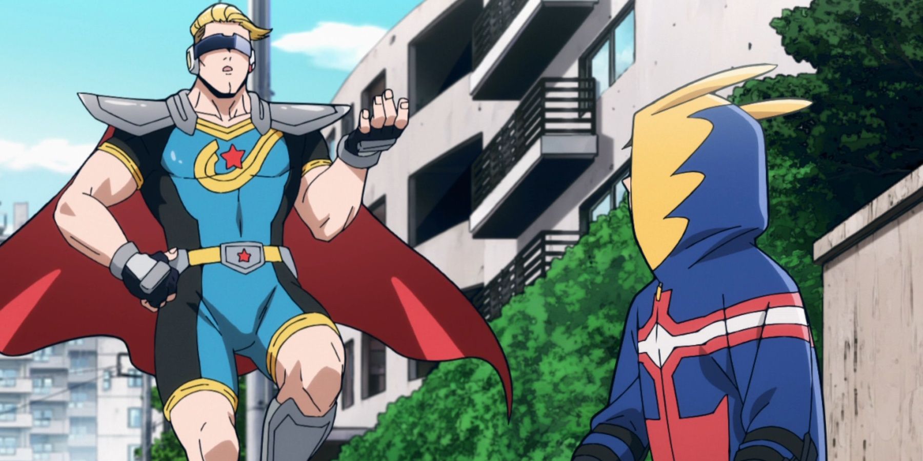 Captain Celebrity speaks to Koichi Haimawari.