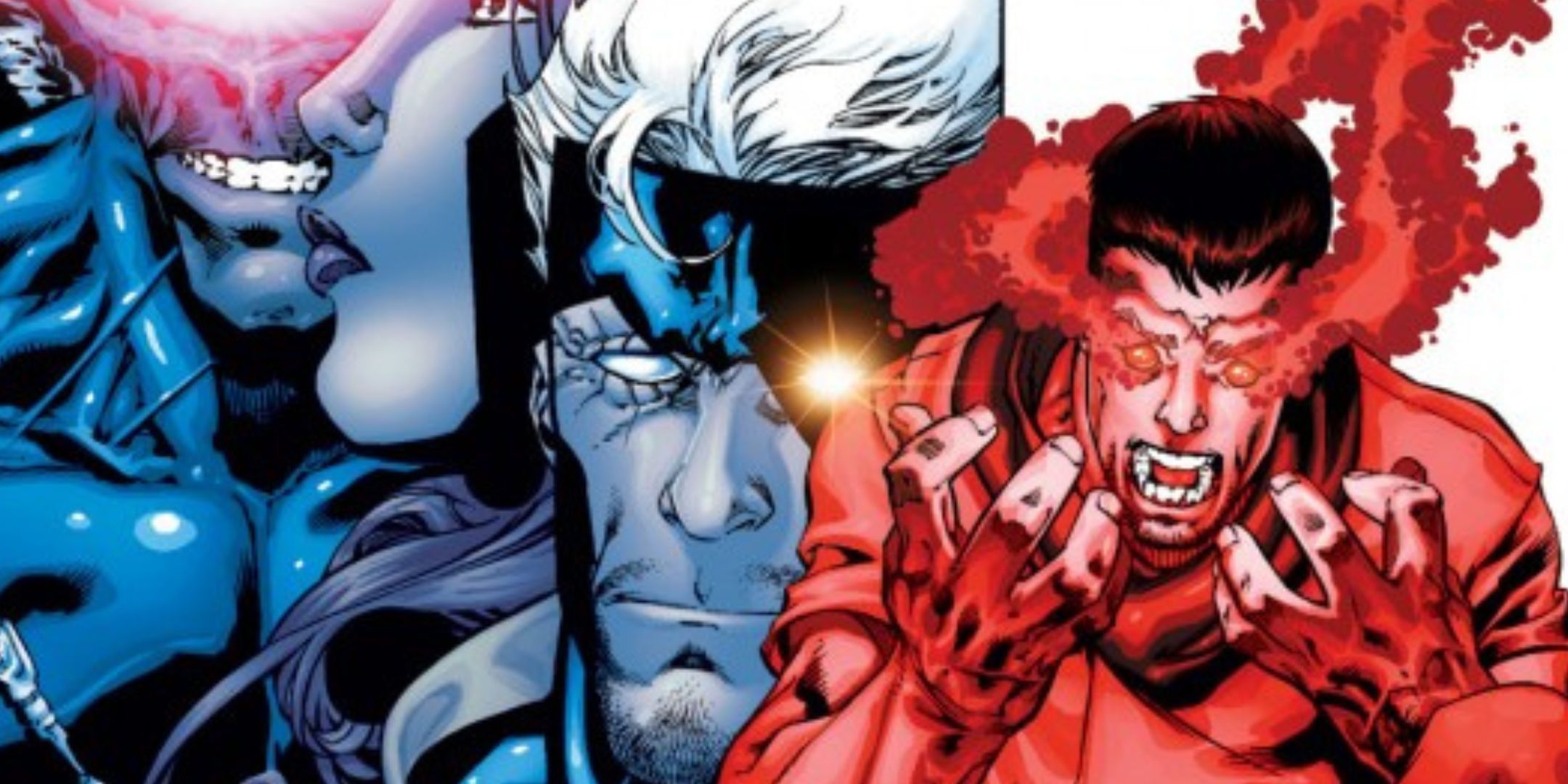 Cyclops pierde el control de sus vigas ópticas en busca de cíclops cómico
