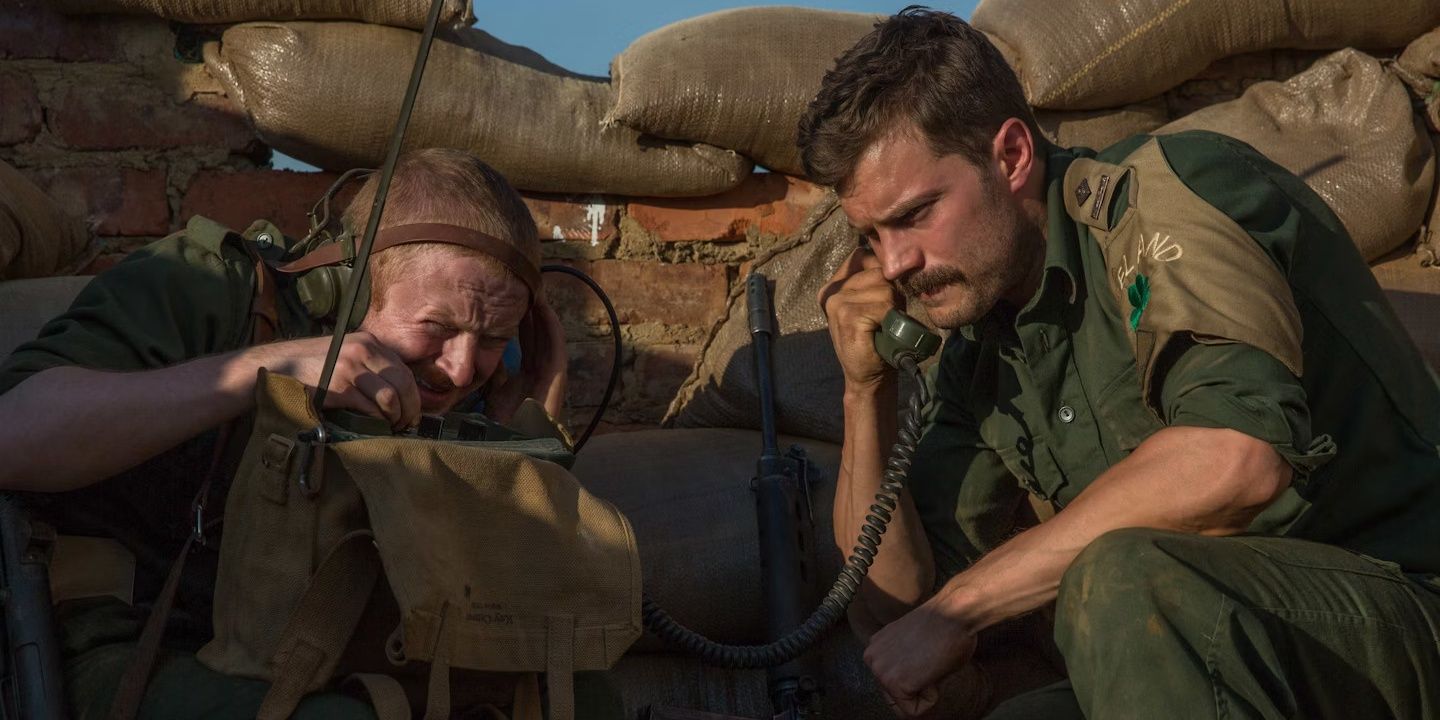 Commander Patrick Quinlan radios in The Siege of Jadotville