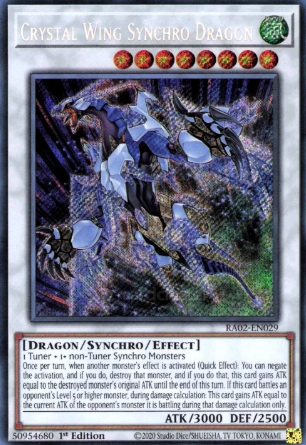 Crystal Wing Synchro Dragon
