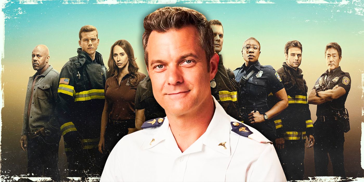 Doctor Oddyssey and 911 cast on the background