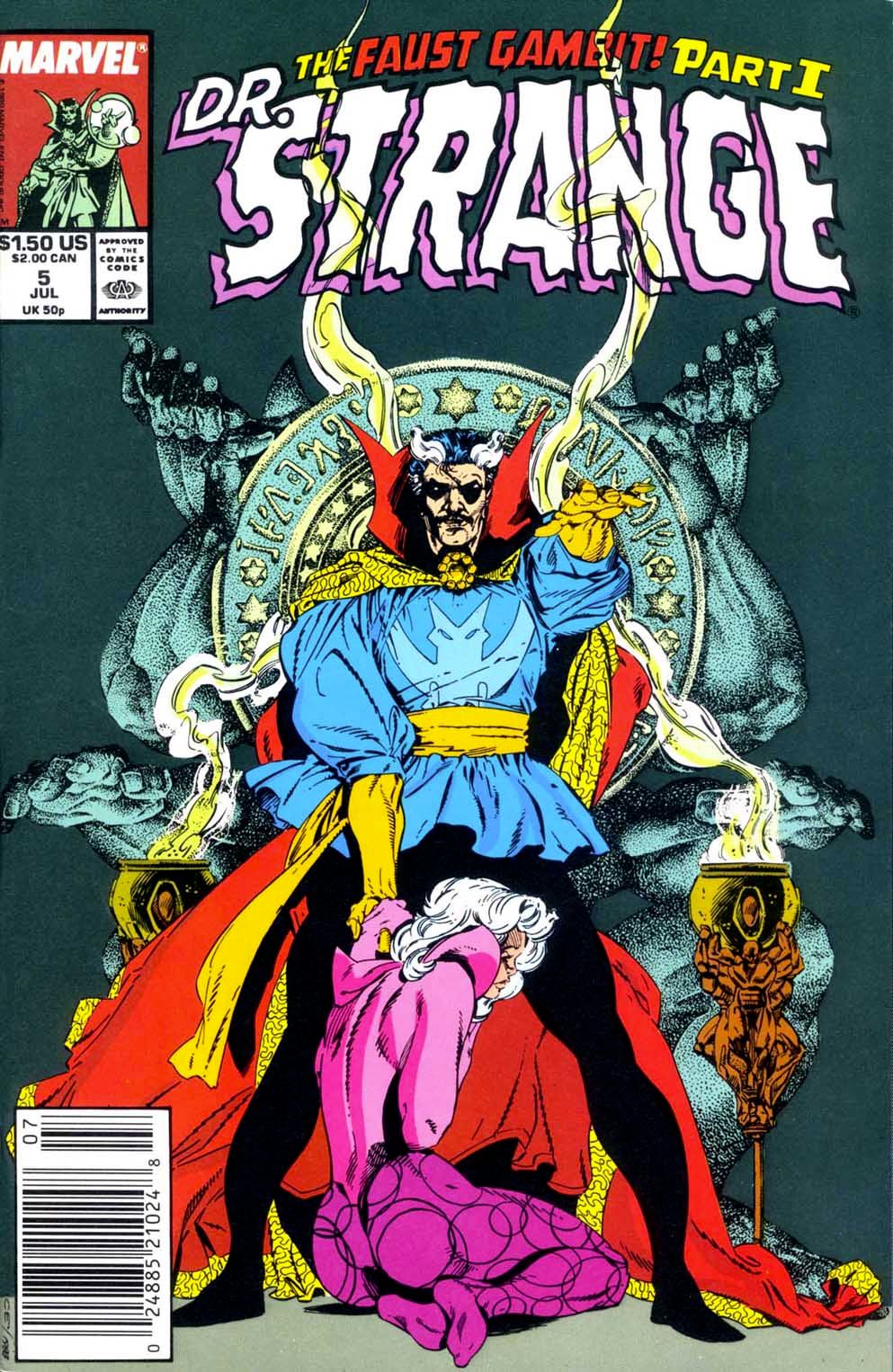 The cover of Doctor Strange, Sorcerer Supreme #5