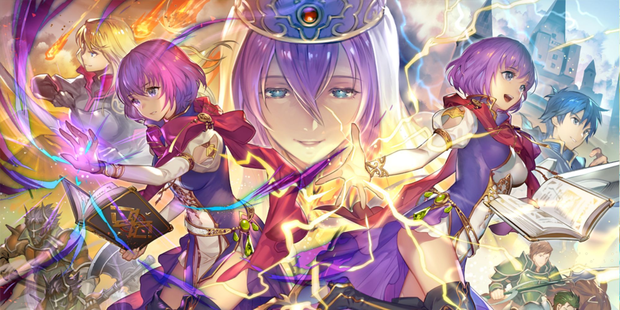 Eremiya overlooking Katarina, Clarisse, Legion, Kris, and Roderick