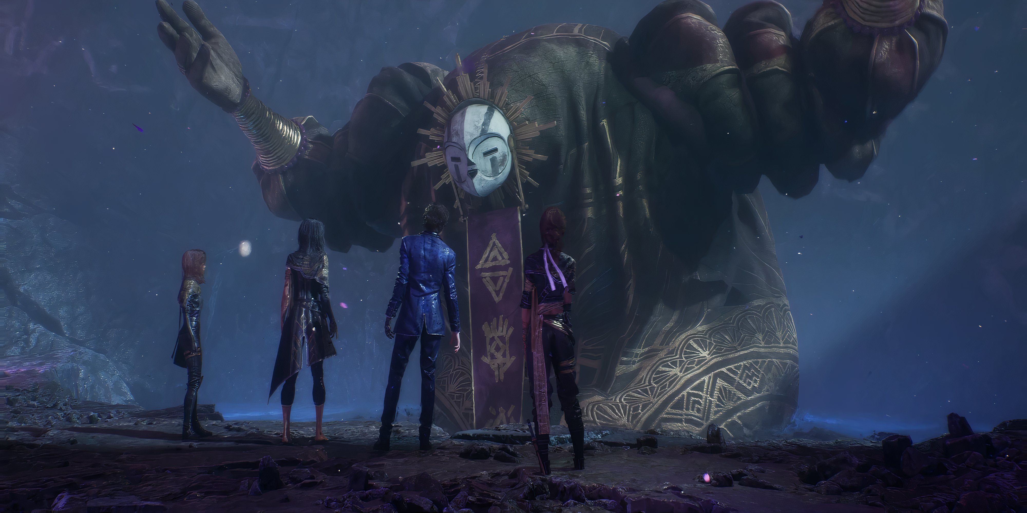 Esquie hablando a la Expedición 33 en Clair Obscur Expedition 33