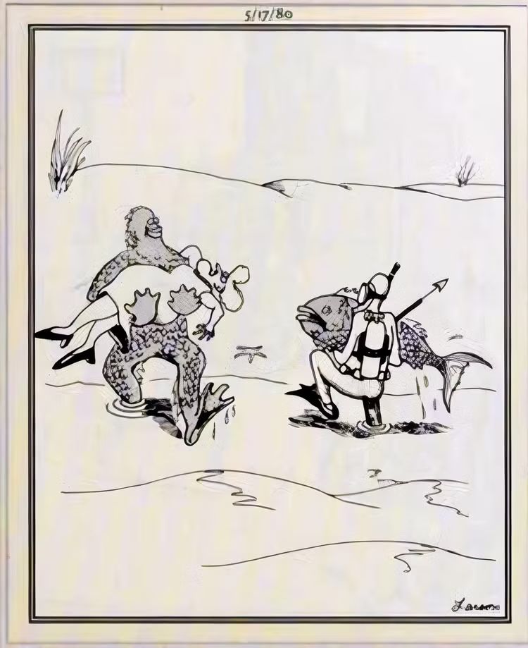 Two sides to the same beach