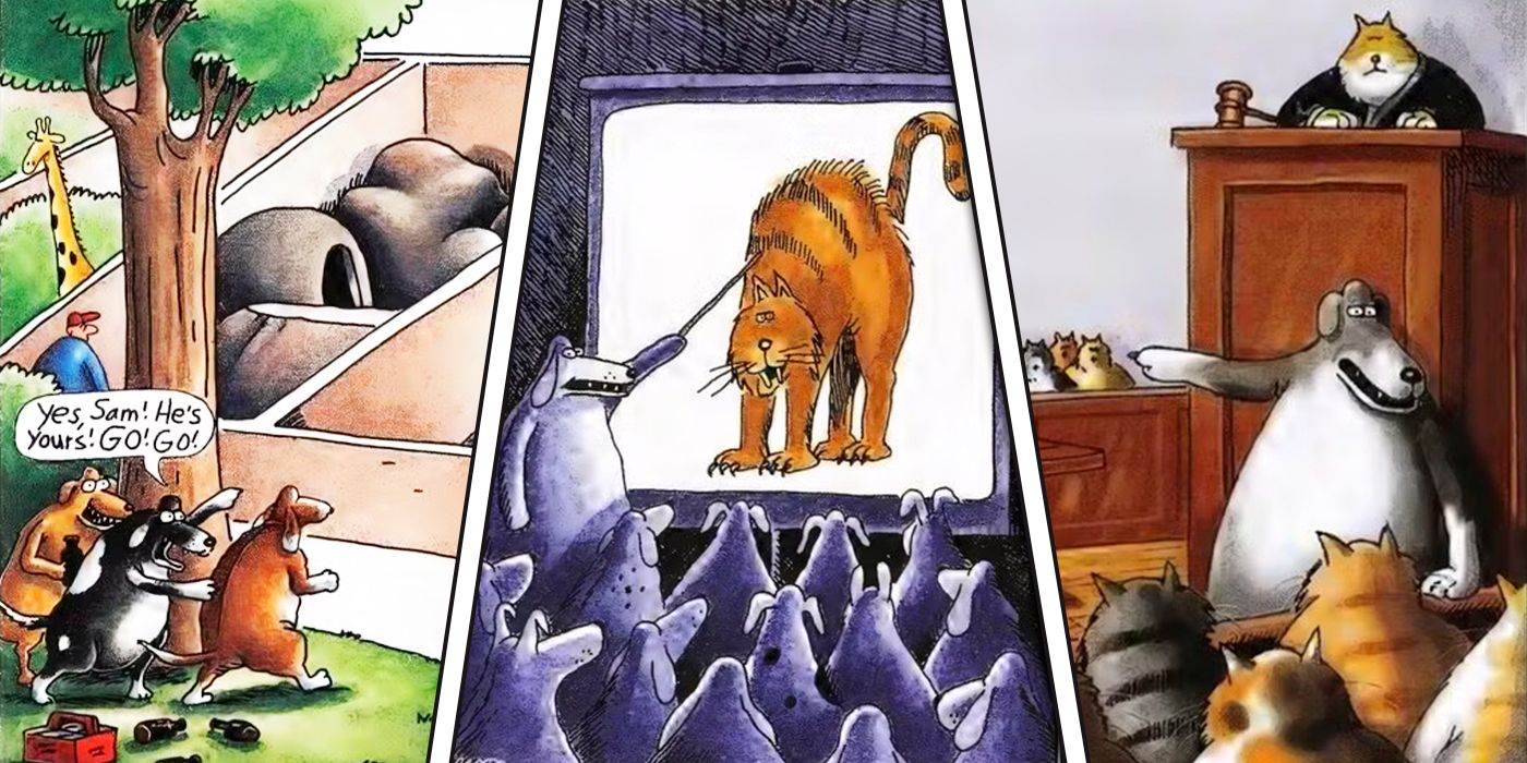 Far Side Comics Cats vs Dogs
