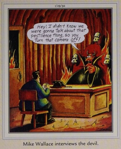 Mike Wallace interviews the devil