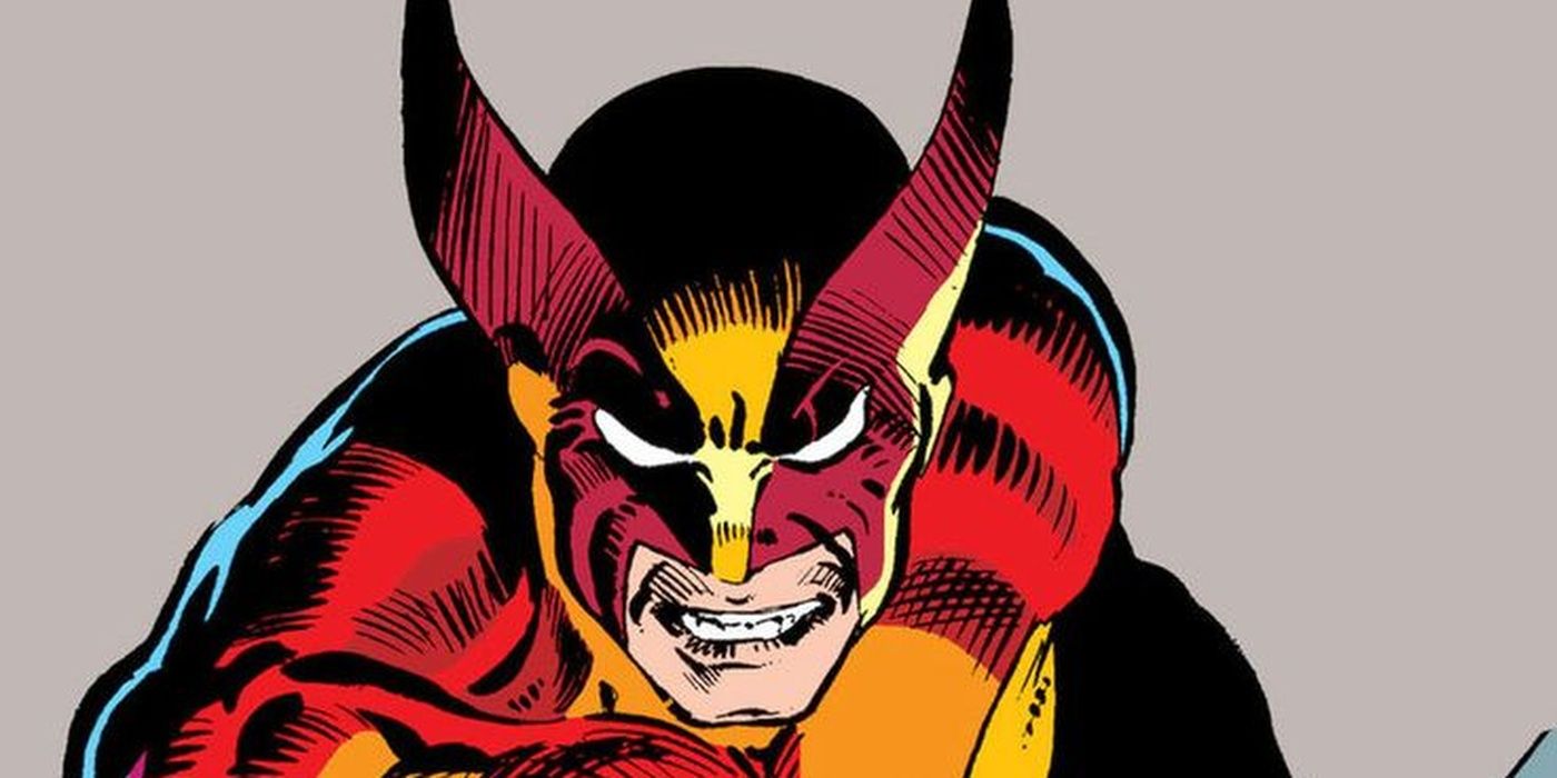 Frank Miller artwork shows Logan wearing his Wolverine cowl