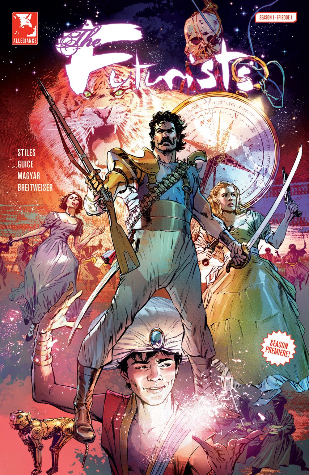 The cover of Futurists #1