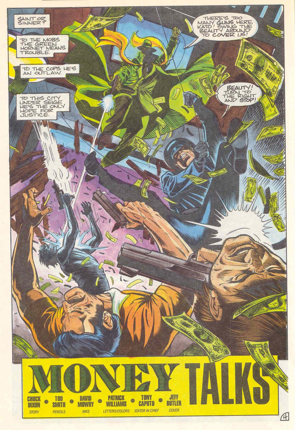 Green Hornet and Kato attack