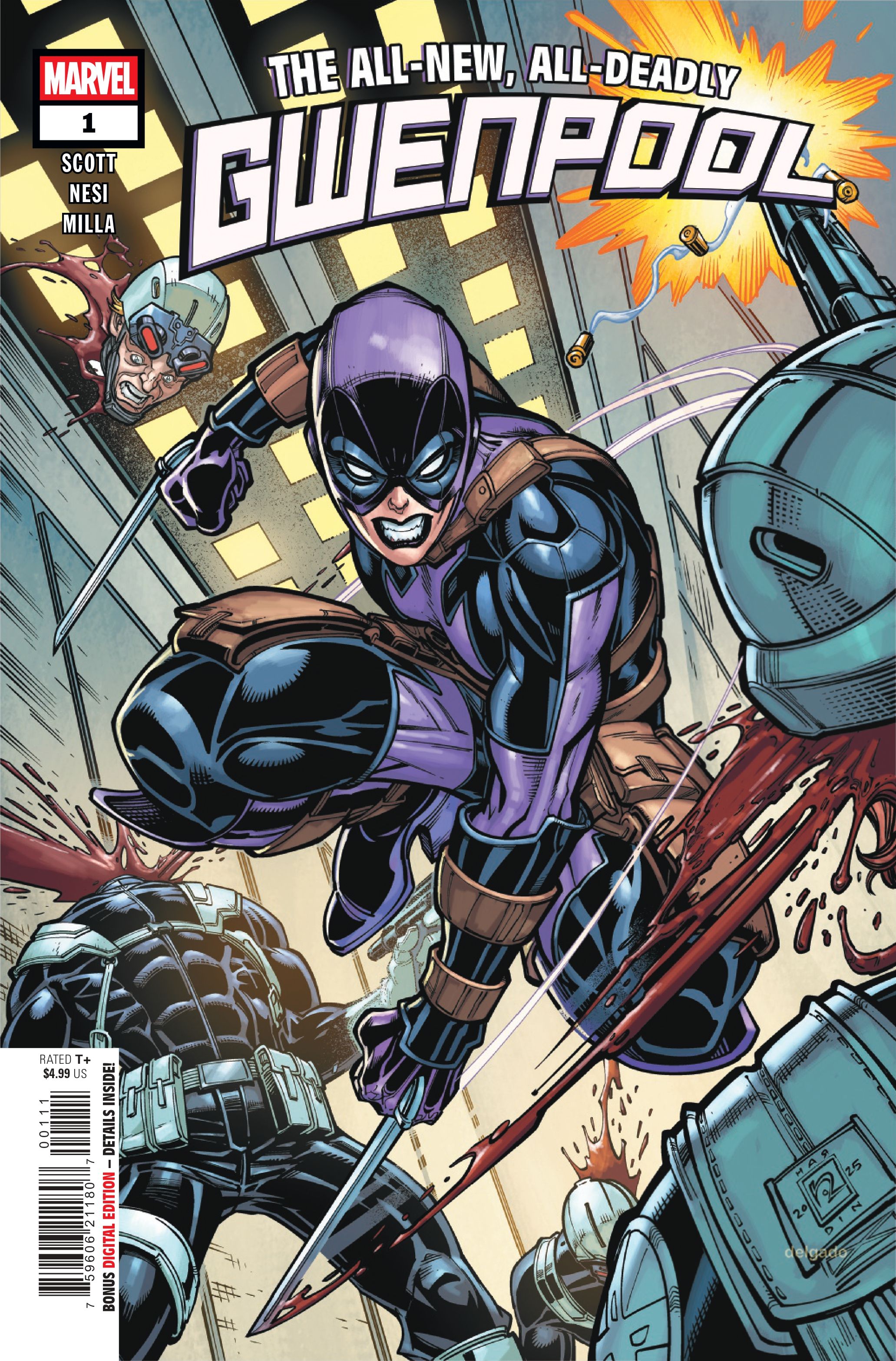 The coverage of Gwenpool # 1