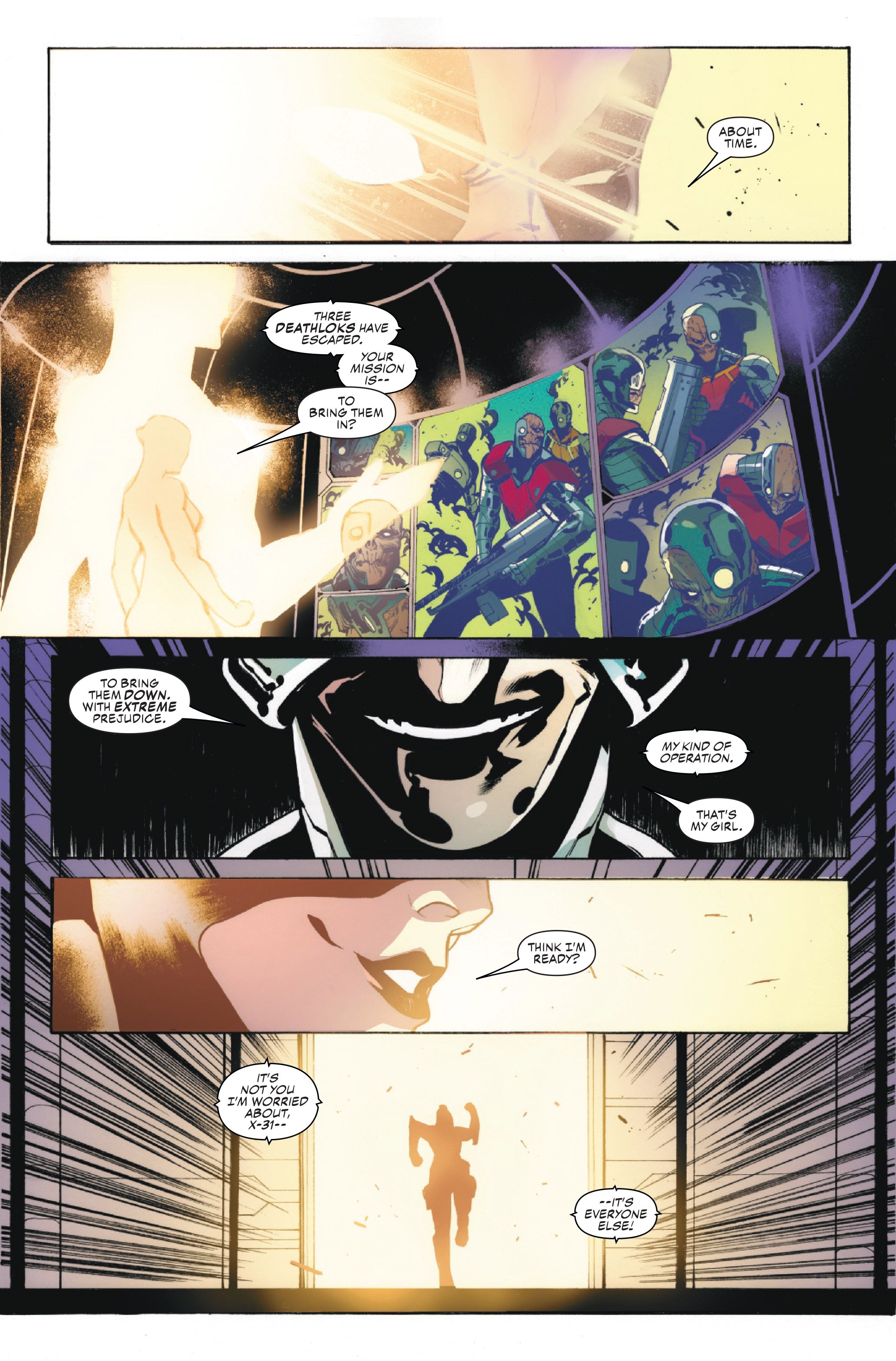 Gwenpool obtains his first assignment