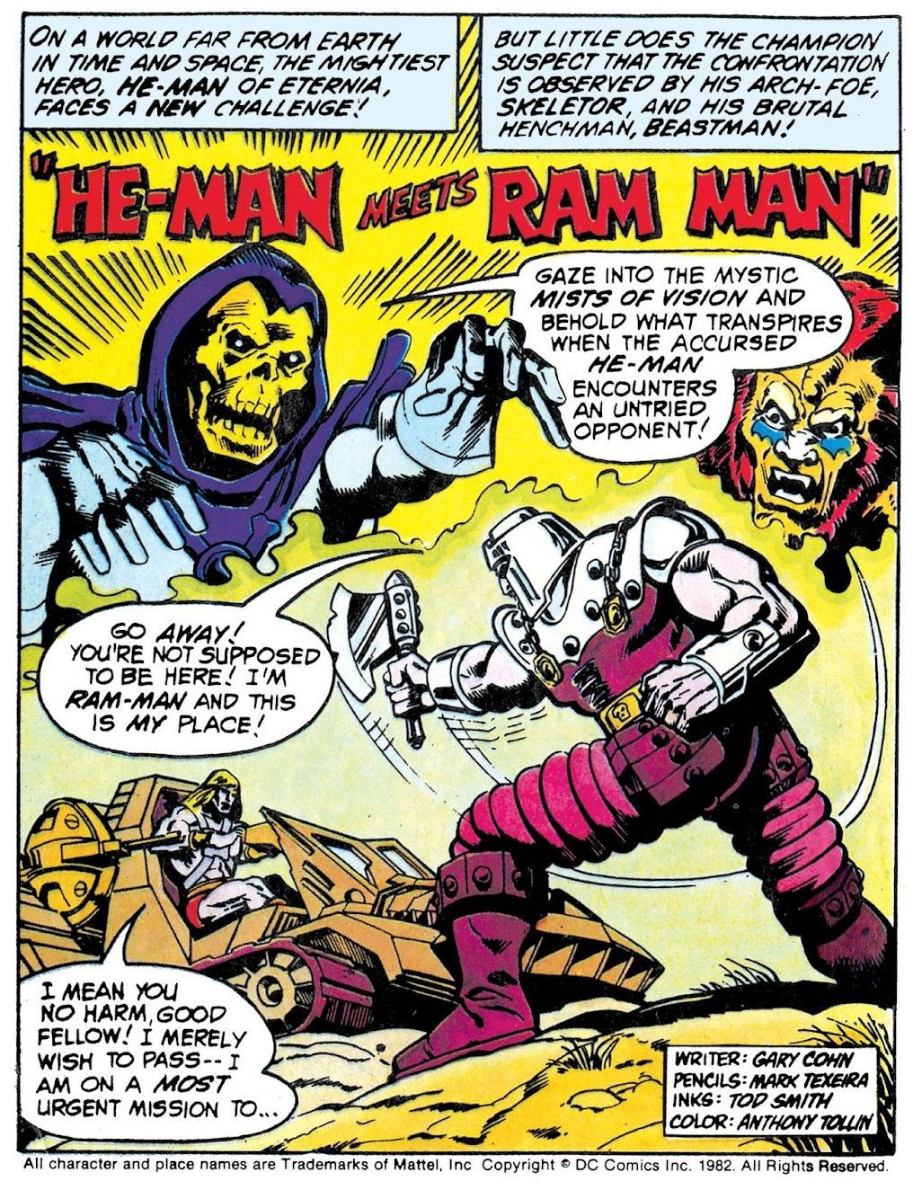 He-Man fights Ram Man