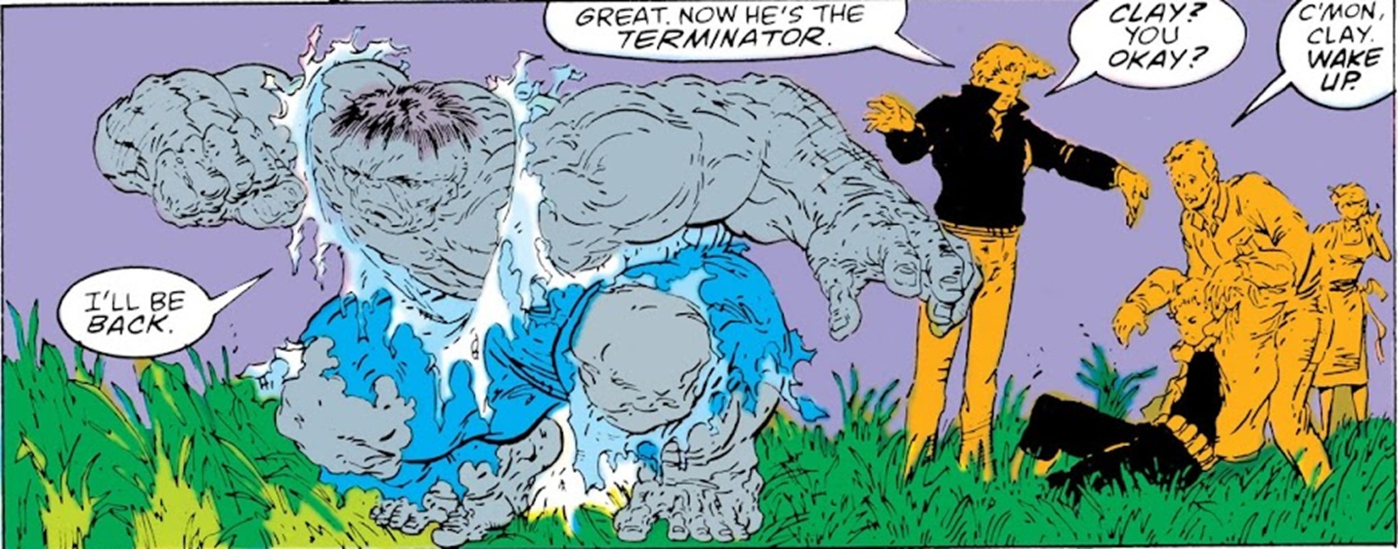 Hulk will refer to another terminator